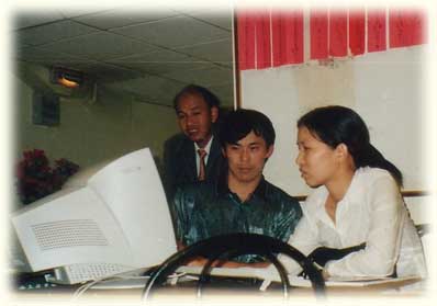 GM Jin Hai Ying playing against XieXie